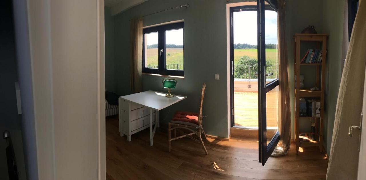 Hof Uhleck Am Koenigsstuhl Apartment Lohme Bagian luar foto